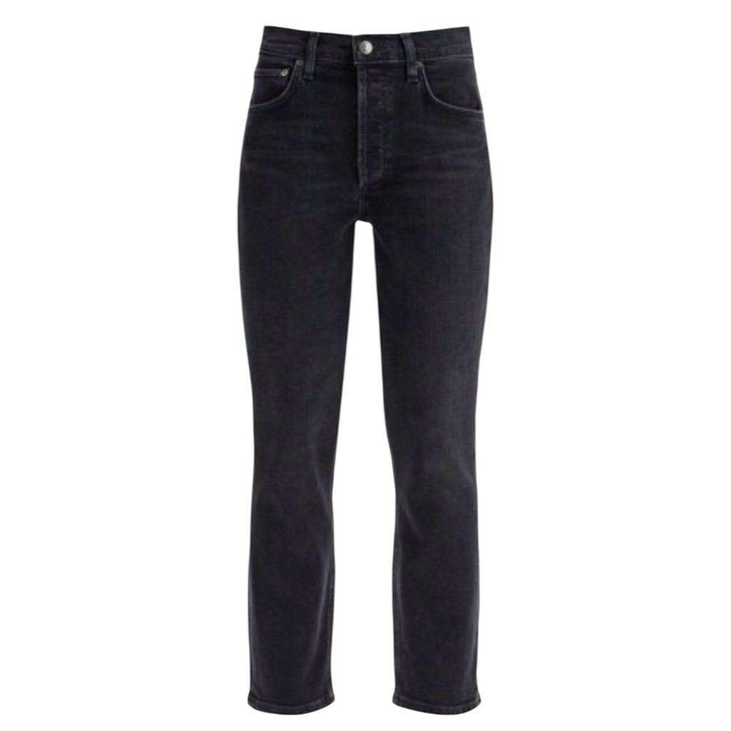 Agolde Riley High Rise Straight Crop Jeans Size 29
